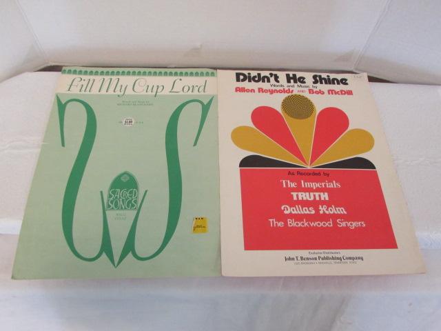 Assorted Sheet Music & Music Books