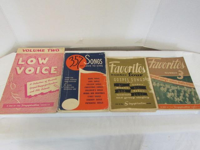 Assorted Sheet Music & Music Books