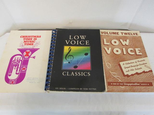 Assorted Sheet Music & Music Books