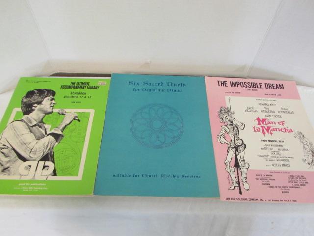 Assorted Sheet Music & Music Books