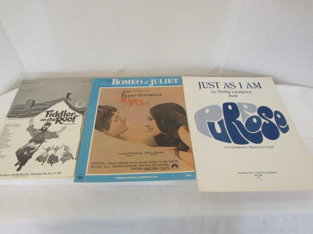 Assorted Sheet Music & Music Books