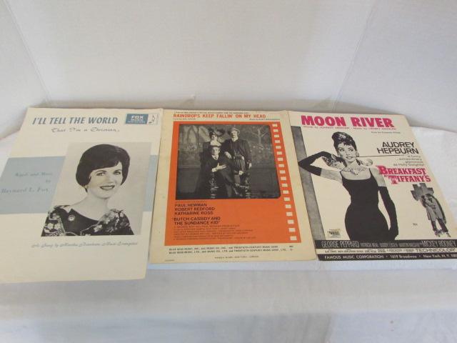 Assorted Sheet Music & Music Books