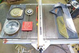 Craftsman 10" Table Saw w/27" x 44" Table Bed &