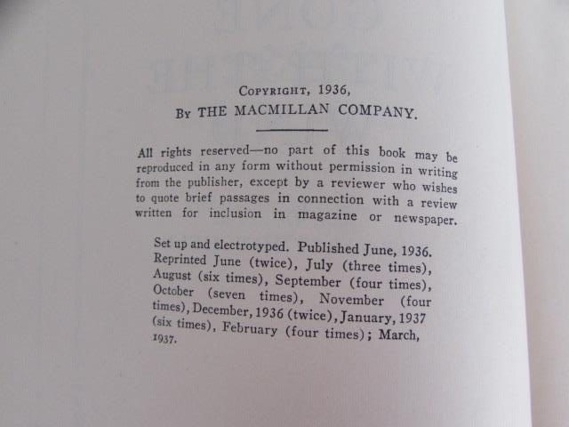 (2) Gone With The Wind First Editions March 1937