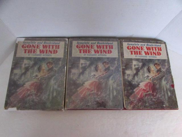 (3) Gone With The Wind Illustrated Motion Picture