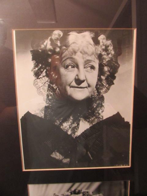 Framed & Matted Laura Hope Crews (Aunt Pittypat