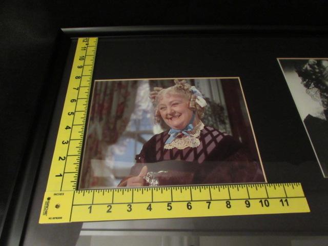 Framed & Matted Laura Hope Crews (Aunt Pittypat