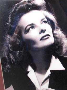 Black & White Photograph of Katherine Hepburn