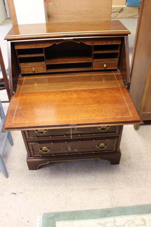 Handpainted Slant Top Desk by Jasper Cabinets 27