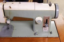 Sears Kenmore Sewing Machine in Table