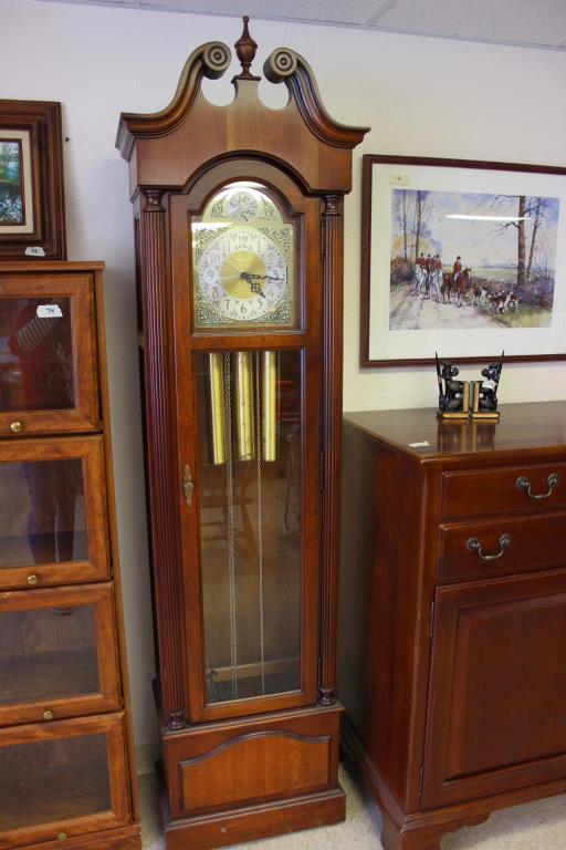 Howard Miller Grandfather Clock 21" x 12" 81"