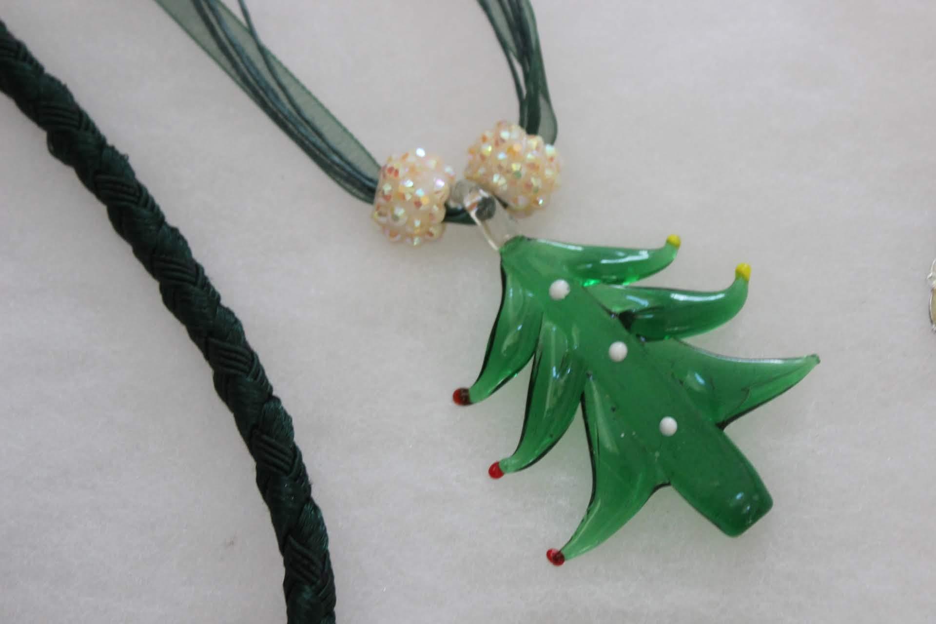 Assorted Christmas Costume Jewelry: Including
