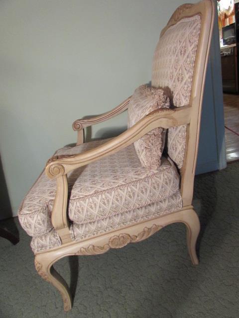 Wood & Upholstered Arm Chair--Century Furniture