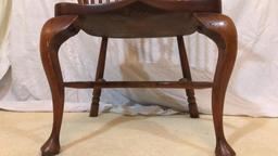 Vintage English Windsor Arm Chair