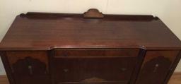 Depression Era Buffet with Turned Legs,