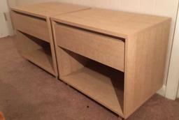 (2) One-Drawer Night Stands—23 3/4” x 15 3/4”, 2