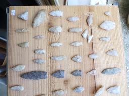 (47) Arrowheads found on Long Island along the