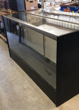 Large Glass Lighted Display Case--