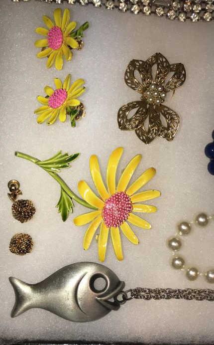 Assorted Signed & Unsigned Costume Jewelry