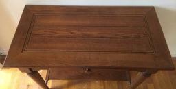 One Drawer Table--35" x 18", 28 1/2" High