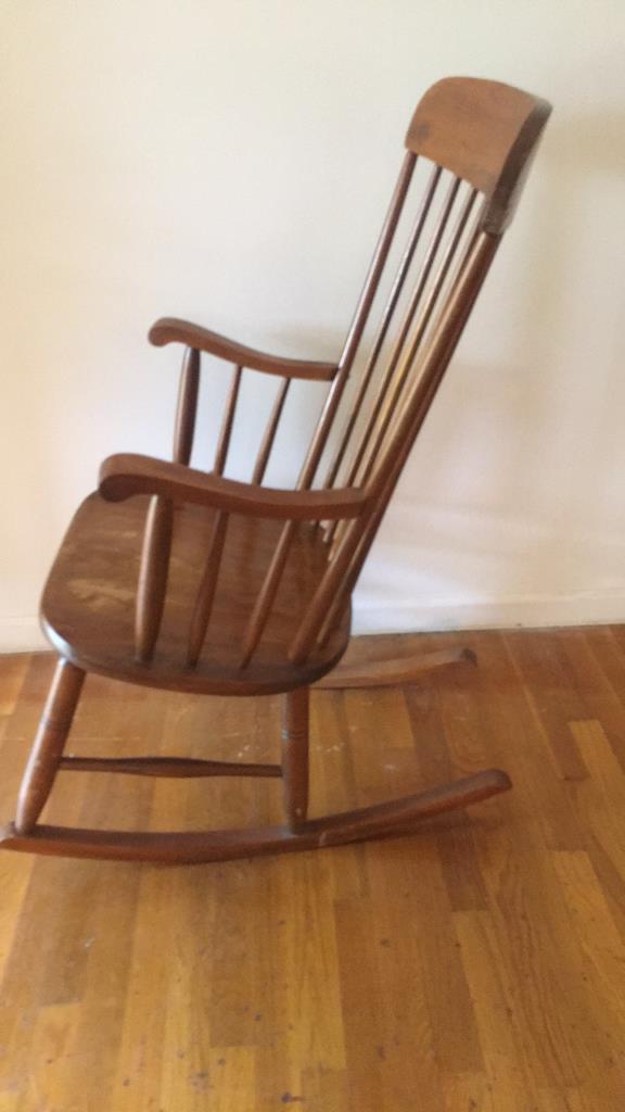 Rocking Chair with Cushion