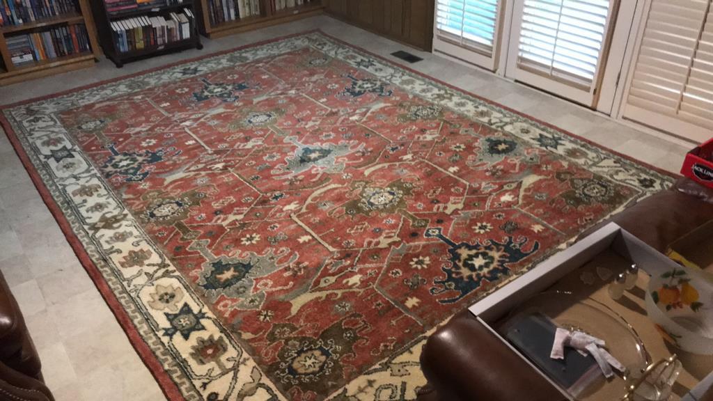 Pottery Barn "Channing" Persian-Style Area Rug - 9’ x 12’