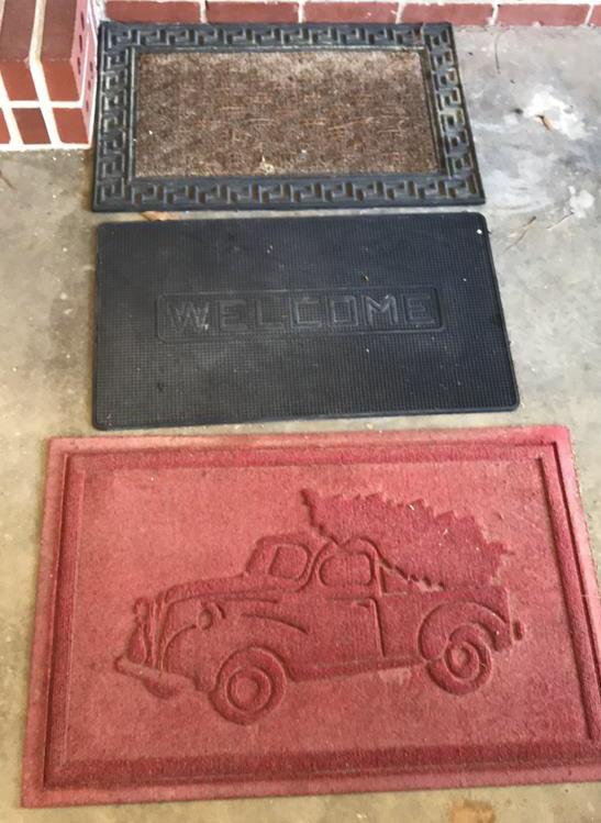 (6) Assorted Outside Floor Mats