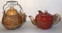 (2) Collectible Teapots