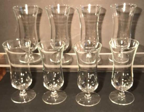 (8) Crystal Parfait Glasses