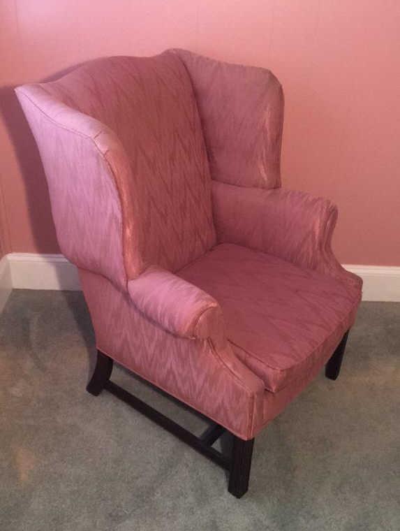 Chippendale-Style Wing Chair