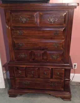 Chest of Drawers, Dentil Molding Trim &