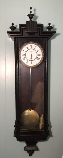 Antique Joh Maklang (Vienna) Wall Clock --