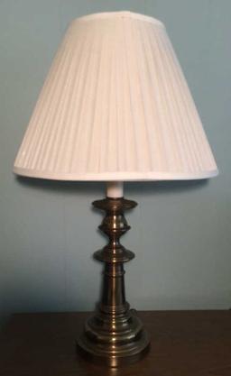 Brass Table Lamp--28 3/4" High