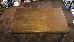 Oak Table 27" x 47 1/2"