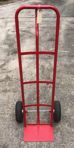 Hand Truck with Rubber Tires