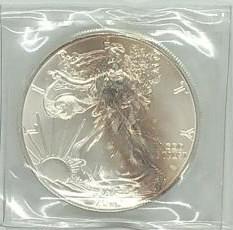 2016 One Dollar One Ounce Silver Eagle Bullion