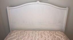 White Painted Full Size Bed