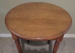 Round  End Table--25" Diameter, 28 1/2" High