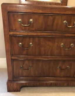 American of Martinsville Triple Dresser with (2)