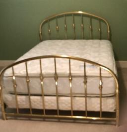 Queen Size Brass Bed