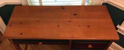 Wooden Desk 42 1/8" x 17 7/8", 30" H