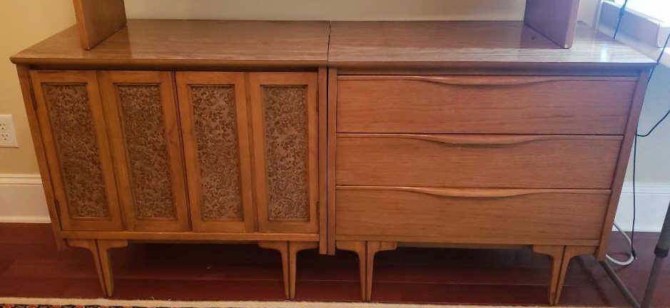 Mid-century Modern Buffet w/Adjustable Shelves