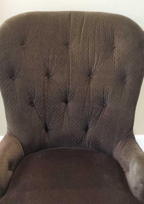 Custom Upholstered Chair, 33" Wide x 41" Deep,