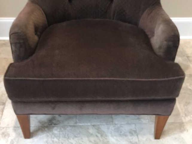 Custom Upholstered Chair, 33" Wide x 41" Deep,