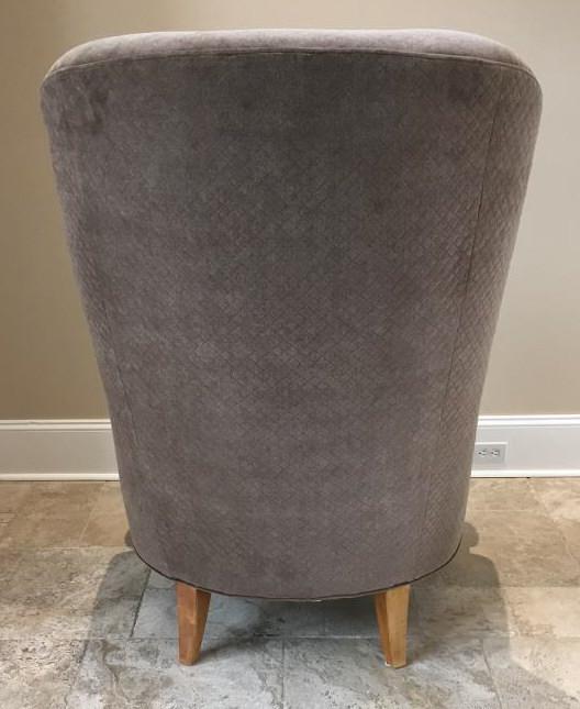 Custom Upholstered Chair, 33" Wide x 41" Deep,