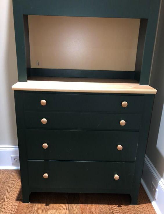 "Young America" Three Drawer Bachelor's Chest with