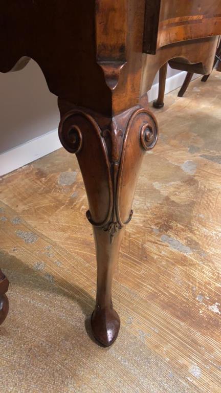 18th Century Queen Anne Inlaid Walnut