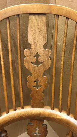 Antique Hand-Carved Windsor Chair