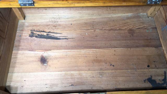 Heart Pine Hand Made Slant Top Plantation Desk—
