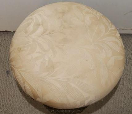 Upholstered Vanity Stool 15" Tall